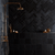 Black Veined Honed Marble Tiles – Marble